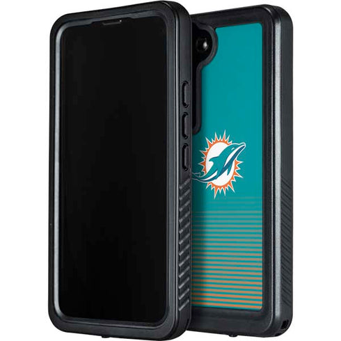 NFL Miami Dolphins Breakaway Galaxy S24 Waterproof Case